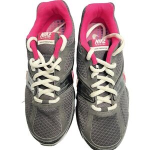 Nike Air Prosper Training Shoes Women's Size 7 Gray Pink Lace Up Sneakers